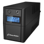 Powerwalker - PowerWalker VI 850SE LCD/IEC sistema de alimentaci�n ininterrumpida (UPS) L�nea interactiva 0,85 kVA 480 W 4 salidas AC 