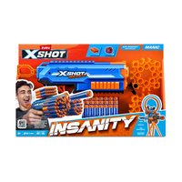 Zuru Germany Gmbh - X-Shot - Insanity Blaster Manic con Dart