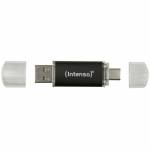 Intenso - Intenso 3539480 unidad flash USB 32 GB USB Type-A / USB Type-C 3.2 Gen 1 (3.1 Gen 1) Antracita