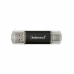 Intenso - Intenso 3539490 unidad flash USB 64 GB USB Type-A / USB Type-C 3.2 Gen 1 (3.1 Gen 1) Antracita