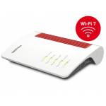 Avm - Box 5690 router inal�mbrico 2.5 Gigabit Ethernet Doble banda (2,4 GHz / 5 GHz) Rojo, Blanco 