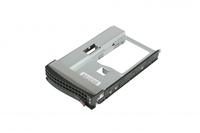 Super Micro - Supermicro Spare Parts MCP-220-247 2.5/3.5 Carrier panel Negro, Met�lico