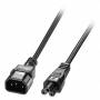 Lindy - Lindy 30340 cable de transmisi�n Negro 1 m C14 acoplador C5 acoplador