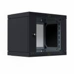 Efb 19 Wandgeh�use X-rack Mit Glast�r 400-600mm 9 - EFB Elektronik WGX-0906TS.G1 armario rack 9U Bastidor de pared Negro 
