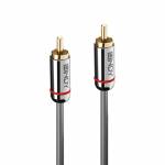 Lindy - Lindy 35342 cable de audio 5 m RCA Antracita