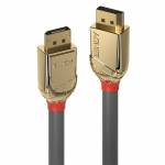 Lindy - Lindy 36293 3m DisplayPort DisplayPort Oro cable DisplayPort