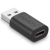 &nbsp;"Lindy Adapter Usb 3.2 Typ A An C-Lindy 41904 cambiador de g�nero para cable USB 3.2 Type A USB 3.2 Type C Negro-Lindy-Adapter/Cable"