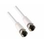 Schwaiger - Schwaiger KVC250 052 5m F F Blanco cable coaxial