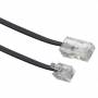 Schwaiger - Schwaiger 3.0m RJ-11 - RJ-45 3m Negro cable telef�nico
