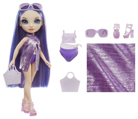 Mga Entertainment - Rainbow High Swim & Style Fashion Doll- Violet (Purple)