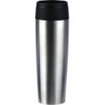 Emsa - Ventosa de aislamiento TRAVEL MUG Classic, 0, 5 L., acero inoxidable de alta calidad cuerpo de acero inoxidable aislado, rubor - 1 hora