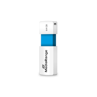 Mediarange Usb-stick 64gb Usb 2.0 Color Edt. Hellblau - MediaRange USB Stick 64GB MR974 unidad flash USB USB tipo A 2.0 Azul, Blanco