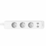 Tapo - TP-Link Tapo P300 3 salidas AC Type F (CEE 7/4) 1,5 m 3 2300 W Blanco