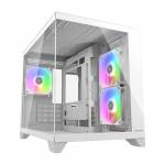 Cougar - COUGAR CGR-2QA6W-RGB Mini Tower Blanco 