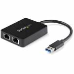 &nbsp;"Startech-StarTech.com Adaptador Tarjeta de Red NIC Externa USB 3.0 2 Puertos Gigabit Ethernet RJ45 y Puerto USB-Startech-Hardware/Electronic"