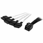 Startech - StarTech.com Cable Mini SAS Interno a SATA de 1m - Cable SFF-8643 a 4x SATA