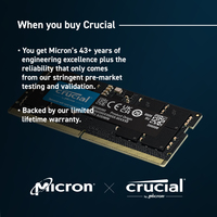 Crucial 16gb Ddr5-5600 Sodimm Cl46 (16gbit) (ct16g56c46s5) 7
