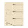 Herlitz - Herlitz 5970009 Cart�n Marr�n 50pieza(s) divisor