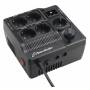 Powerwalker - PowerWalker MBS limitador de tensi�n 6 salidas AC 208-240 V Negro